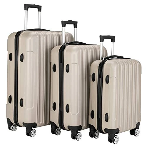 Luggage Set 20" 24" 28" 3 Piece Hardside Suitcase With Spinner Wheel TSA Lock Lightweight Carry On 2 Luggage Set 20" 24" 28" 3 Piece Hardside Suitcase With Spinner Wheel TSA Lock Lightweight Carry On - Image 2