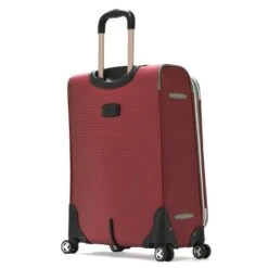 Olympia Luggage Tuscany 25 Inch Expandable Vertical Rolling Luggage Case,Red,One Size -Travelpro Shop 41ydVbnTrhL