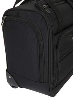 Travelers Club Business Class 16-Inch Under The Seat Carry-On Luggage, Executive Black -Travelpro Shop 51 4BZQaFYL