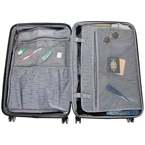 Kenneth Cole Reaction Continuum Hardside 8-Wheel Expandable Upright Spinner Luggage, Vivid Blue, 2-Piece (20" Carry-On / 28" Check Size) 2 Kenneth Cole Reaction Continuum Hardside 8-Wheel Expandable Upright Spinner Luggage, Vivid Blue, 2-Piece (20" Carry-On / 28" Check Size) - Image 2