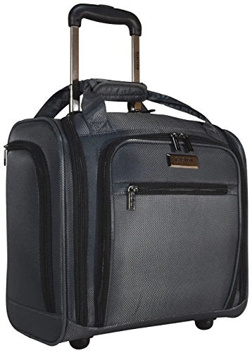 Kenneth Cole Reaction Excursion Wheeled Underseat Carry On Bag (Charcoal) 1 Kenneth Cole Reaction Excursion Wheeled Underseat Carry On Bag (Charcoal)