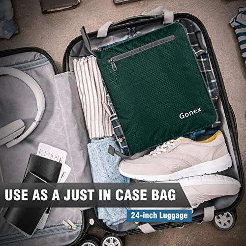 Gonex 150L Travel Duffel Bag Foldable Extra Large Duffle Bag XL Heavy Duty For Men Women For Luggage Shopping Blackish Green 7 Gonex 150L Travel Duffel Bag Foldable Extra Large Duffle Bag XL Heavy Duty For Men Women For Luggage Shopping Blackish Green - Image 7