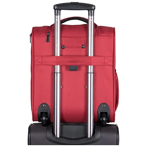 Kenneth Cole Reaction Lincoln Square 16" 1680d Polyester 2-Wheel Underseater Carry-on, Red 12 Kenneth Cole Reaction Lincoln Square 16" 1680d Polyester 2-Wheel Underseater Carry-on, Red - Image 12