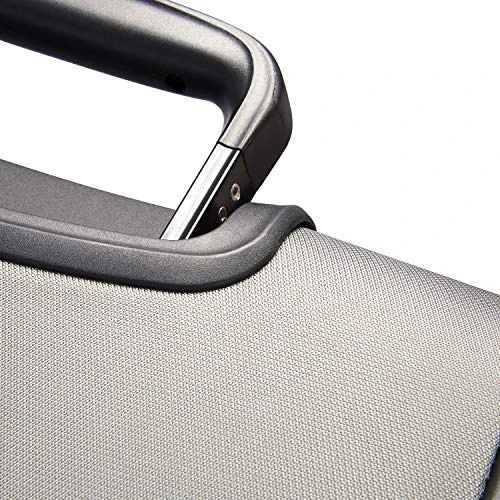 DELSEY Paris Egoa Rolling Travel Duffel Bag With 100% Recycled Materials, Light Gray, Checked-Medium 25 Inch 4 DELSEY Paris Egoa Rolling Travel Duffel Bag With 100% Recycled Materials, Light Gray, Checked-Medium 25 Inch - Image 4