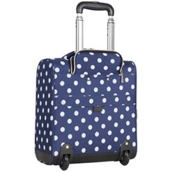 Heritage Travelware Albany Park 16" 600d Polka Dot Polyester 2-Wheel Underseater Carry-on -Travelpro Shop 5189b0oK6yL