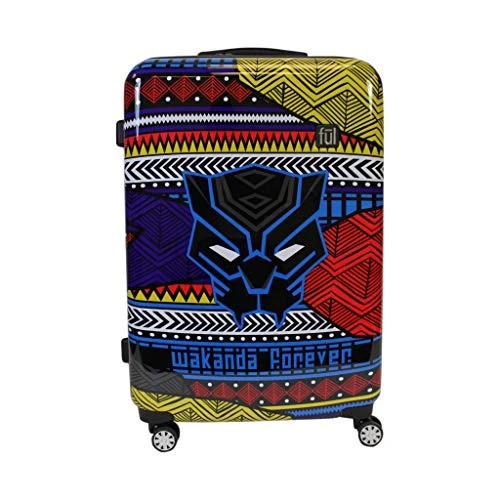 Ful Marvel Black Panther Tribal 29in Rolling Luggage 1 Ful Marvel Black Panther Tribal 29in Rolling Luggage
