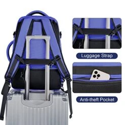 Travel Backpack For Women, 50L Carry On Backpack With Wet Bag Expandable Flight Approved Luggage Backpack Suitcase,Extra Large Weekender Bag Water Resistant Lightweight Daypack Gift For Traveler Women -Travelpro Shop 519KjjKV lL