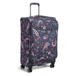 Vera Bradley Women's Softside Rolling Suitcase Luggage, Felicity Paisley, 27" Check In -Travelpro Shop 51A93DshKEL