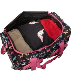 Rockland Unisex Adult Rolling Duffel Bag, New Black Dot, 22-Inch US -Travelpro Shop 51AZVQIUQ3L