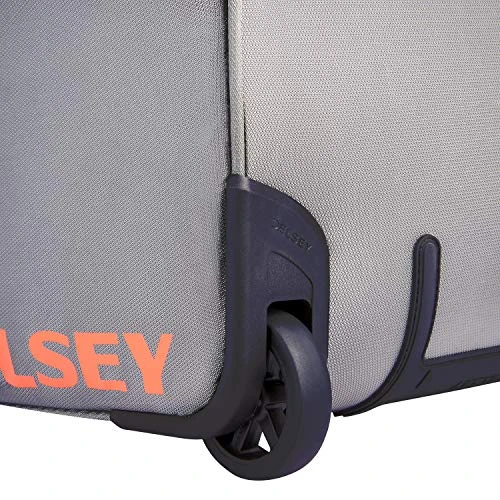 DELSEY Paris Egoa Rolling Travel Duffel Bag With 100% Recycled Materials, Light Gray, Checked-Medium 25 Inch 7 DELSEY Paris Egoa Rolling Travel Duffel Bag With 100% Recycled Materials, Light Gray, Checked-Medium 25 Inch - Image 7