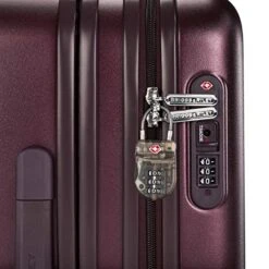 Briggs & Riley Sympatico Hardside International Spinner Luggage, Plum, 21-Inch Carry-On -Travelpro Shop 51GQbROP3sL