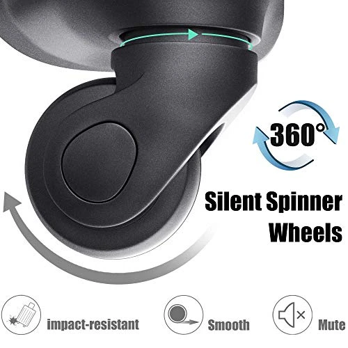 Hardshell Luggage Sets 3 PCS Spinner Suitcase With Tsa Lock Lightweight Black 5 Hardshell Luggage Sets 3 PCS Spinner Suitcase With Tsa Lock Lightweight Black - Image 5