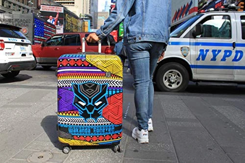 Ful Marvel Black Panther Tribal 29in Rolling Luggage 2 Ful Marvel Black Panther Tribal 29in Rolling Luggage - Image 2
