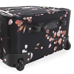 BEBE Women's Valentina-Wheeled Under The Seat Carry-on Bag, Floral Branch, One Size -Travelpro Shop 51Gjm0HAf2L