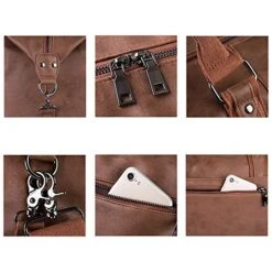 Leather Travel Bag With Shoe Pouch,Weekender Overnight Bag Waterproof Leather Large Carry On Bag Travel Tote Duffel Bag For Men Or Women 10 Leather Travel Bag With Shoe Pouch,Weekender Overnight Bag Waterproof Leather Large Carry On Bag Travel Tote Duffel Bag For Men Or Women -Travelpro Shop 51H02eq vKL