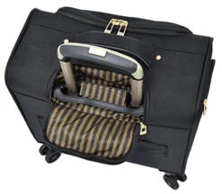 London Fog Langley 8 Wheel 15" Under The Seat Bag, Black -Travelpro Shop 51HYhErDSTL