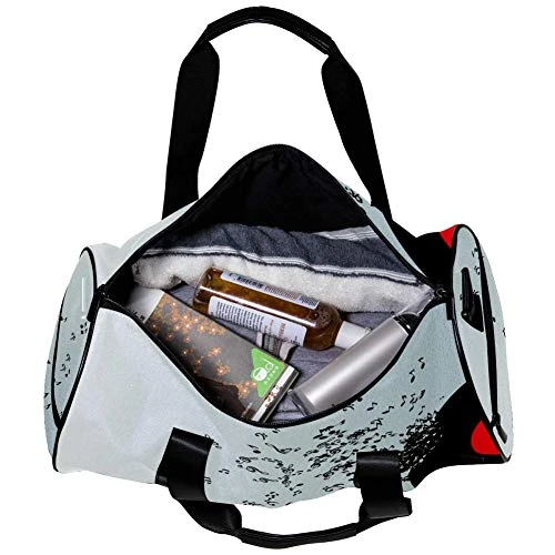 LEVEIS Duffel Bag Tyu Travel Luggage Tote Weekender Gym Bag For Men & Women 2 LEVEIS Duffel Bag Tyu Travel Luggage Tote Weekender Gym Bag For Men & Women - Image 2