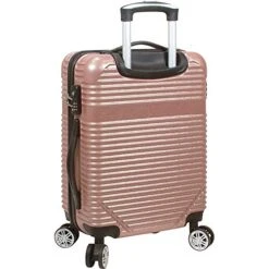 Dejuno Luna Lightweight 3-Piece Hardside Spinner Luggage Set, Blue, One Size -Travelpro Shop 51L3 ymoRPL