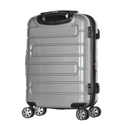 Olympia Nema 18" Carry-on Underseater Spinner W/TSA Lock, Silver -Travelpro Shop 51MrzTpH07L