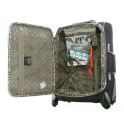 Olympia Luggage Skyhawk 26 Inch Expandable Vertical Rolling Case,Black,One Size -Travelpro Shop 51Mx8Chdi4L