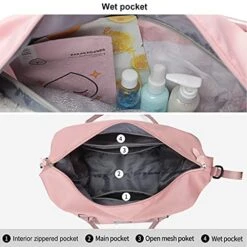 Travel Duffel Bag, Sports Tote Gym Bag, Shoulder Weekender Overnight Bag For Women -Travelpro Shop 51NiGucGDkS
