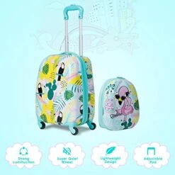 HONEY JOY 2 Pcs Kids Carry On Luggage -Travelpro Shop 51O0nHeCOIL
