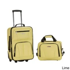 Rockland New Generation 2-Piece Lightweight Carry-On Softsided Luggage Set Charcoal 7 Rockland New Generation 2-Piece Lightweight Carry-On Softsided Luggage Set Charcoal -Travelpro Shop 51OSrkg6bxL