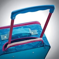 American Tourister Kids' Disney Softside Upright Luggage, Frozen Destiny, Carry-On 18-Inch -Travelpro Shop 51Pjcywa7QL