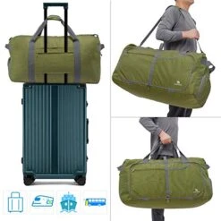 CAMEL CROWN 100L Extra Large Duffle Bag Travel Bag Lightweight Foldable Luggage For Outdoor Camping -Travelpro Shop 51SCmCRaJWL