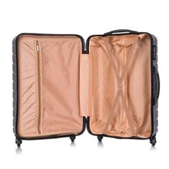 Apelila 5 Piece Luggage Sets,Travel Suitcase Spinner Hardshell Lightweight W/Free Suitcase Cover& Hanger (4PC Sliver W/Covers4+Hanger2+Backbag1) 13 Apelila 5 Piece Luggage Sets,Travel Suitcase Spinner Hardshell Lightweight W/Free Suitcase Cover& Hanger (4PC Sliver W/Covers4+Hanger2+Backbag1) -Travelpro Shop 51WbqKlnWsL