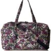 Vera Bradley Women's Cotton Small Travel Duffel Bag, Itsy Ditsy, One Size