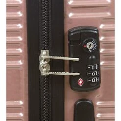 Dejuno Luna Lightweight 3-Piece Hardside Spinner Luggage Set, Blue, One Size -Travelpro Shop 51 GOSy Z9L