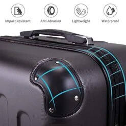 Sandinrayli 3 Pcs Luggage Set, Lightweight & Durable Travel Suitcase With Spinner Wheels, 20” 24” 28” Hardside Spinner Set 11 Sandinrayli 3 Pcs Luggage Set, Lightweight & Durable Travel Suitcase With Spinner Wheels, 20” 24” 28” Hardside Spinner Set -Travelpro Shop 51ccGDsOnlL