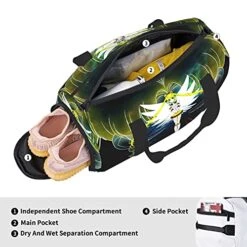 Anime Sai-lor Mo-on Sports Gym Bag With Wet Pocket & Shoes Compartment, Travel Duffel Bag Workout Bag For Men And Women -Travelpro Shop 51d9BYRE5CL