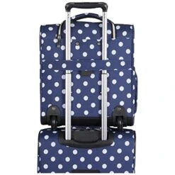 Heritage Travelware Albany Park 16" 600d Polka Dot Polyester 2-Wheel Underseater Carry-on -Travelpro Shop 51fP2pPRh6L