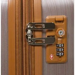 World Traveler Classique Hardside 2-PC Carry-On Spinner Luggage Set, Rose Gold, One Size -Travelpro Shop 51hF4hWtuML