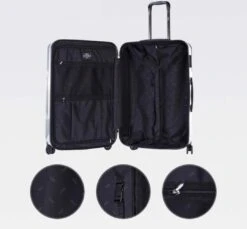 Suitcase, Lightweight, Large 28-Inch Hard-Shell Aluminum Alloy Suitcase, 4 Spinner Wheels, Abs Luggage Travel Trolley, Silver, 20 Inch -Travelpro Shop 51hb1noYmTL a985bb08 dda3 4ec0 ac6b 5078020740e8