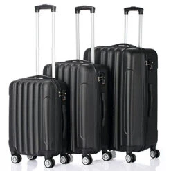 SSLine Luggage Set,3 Piece Set Suitcase Lightweight Carry-On Luggage,Plastic Metal Material Hard Shells(20in24in28in) 13 SSLine Luggage Set,3 Piece Set Suitcase Lightweight Carry-On Luggage,Plastic Metal Material Hard Shells(20in24in28in) -Travelpro Shop 51j5gqIeojL