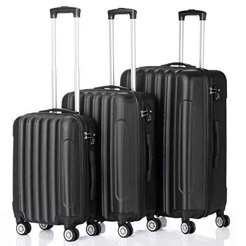 SSLine Luggage Set,3 Piece Set Suitcase Lightweight Carry-On Luggage,Plastic Metal Material Hard Shells(20in24in28in) 7 SSLine Luggage Set,3 Piece Set Suitcase Lightweight Carry-On Luggage,Plastic Metal Material Hard Shells(20in24in28in) - Image 7