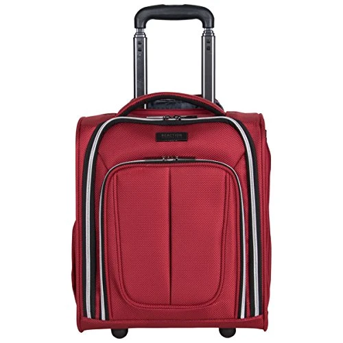 Kenneth Cole Reaction Lincoln Square 16" 1680d Polyester 2-Wheel Underseater Carry-on, Red 1 Kenneth Cole Reaction Lincoln Square 16" 1680d Polyester 2-Wheel Underseater Carry-on, Red