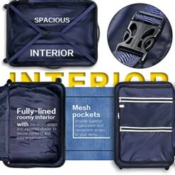 Coolife Luggage Expandable(only 28") Suitcase PC+ABS Spinner Built-In TSA Lock 20in 24in 28in Carry On (white, S(20in_carry On)) 9 Coolife Luggage Expandable(only 28") Suitcase PC+ABS Spinner Built-In TSA Lock 20in 24in 28in Carry On (white, S(20in_carry On)) -Travelpro Shop 51kBycbAT9S e8a6d96f e7cc 4185 9009 98a065385eb7