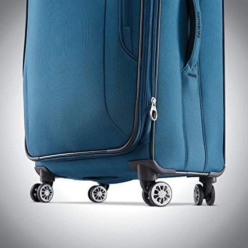 Samsonite Ascella X Softside Expandable Luggage With Spinner Wheels, Teal, Carry-On 20-Inch 5 Samsonite Ascella X Softside Expandable Luggage With Spinner Wheels, Teal, Carry-On 20-Inch - Image 5