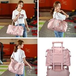 Travel Duffel Bag, Sports Tote Gym Bag, Shoulder Weekender Overnight Bag For Women -Travelpro Shop 51mU Bq1lpS
