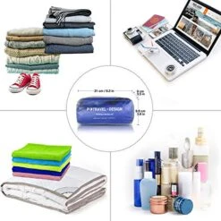 P.travel 6Pcs Packing Cubes For Travel Lightweight Luggage Organizer Bag Travel Cubes (Blue) -Travelpro Shop 51mViEXI2WL