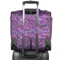 Olympia Under The Seat Carry-on, Purple Paisley -Travelpro Shop 51nPkCjKZML