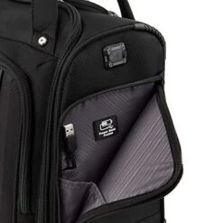 Travelpro Crew Versapack Rolling Underseat Carry-on, Jet Black -Travelpro Shop 51nWPP84xZL