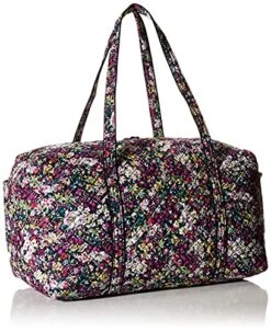 Vera Bradley Women's Cotton Small Travel Duffel Bag, Itsy Ditsy, One Size -Travelpro Shop 51o3RscrvGL
