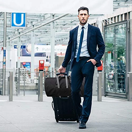 Carry On Garment Bag, 60L Large Travel Duffel Bag With Shoes Compartment Convertible Suit Travel Bag Weekender Bag For Men Women 2 Carry On Garment Bag, 60L Large Travel Duffel Bag With Shoes Compartment Convertible Suit Travel Bag Weekender Bag For Men Women - Image 2