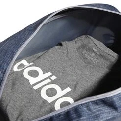 Adidas Graphic Duffel Bag, Legacy Blue Canvas/Signal Pink/Glory Grey, One Size -Travelpro Shop 51rRmcJP IL