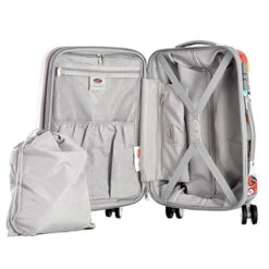 Olympia Luggage Blossom 25 Inch Expandable Vertical Rolling Upright Bag, Aqua, One Size 6 Olympia Luggage Blossom 25 Inch Expandable Vertical Rolling Upright Bag, Aqua, One Size -Travelpro Shop 51vMeQUInnL